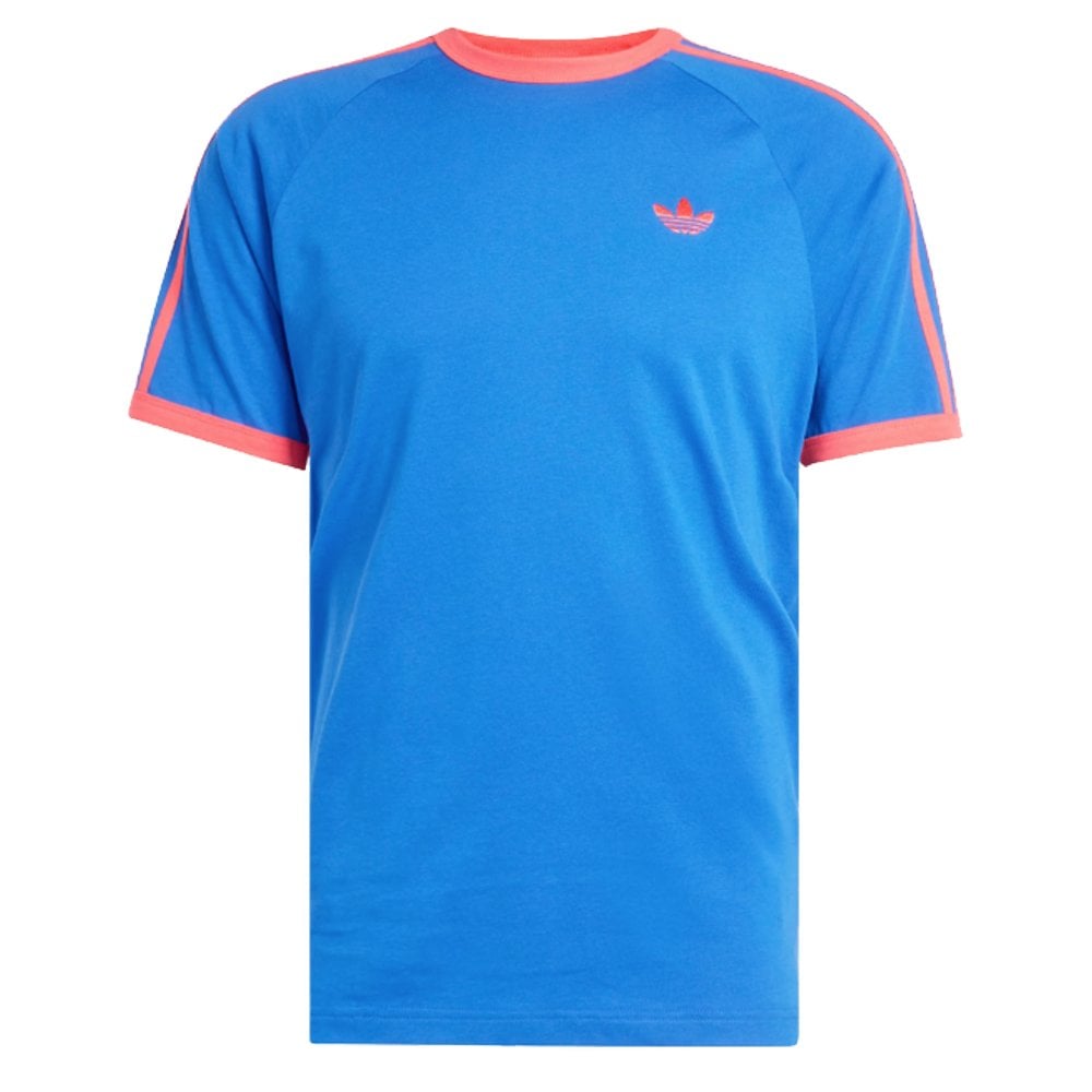 3-Stripes T-Shirt  - Blue/Red