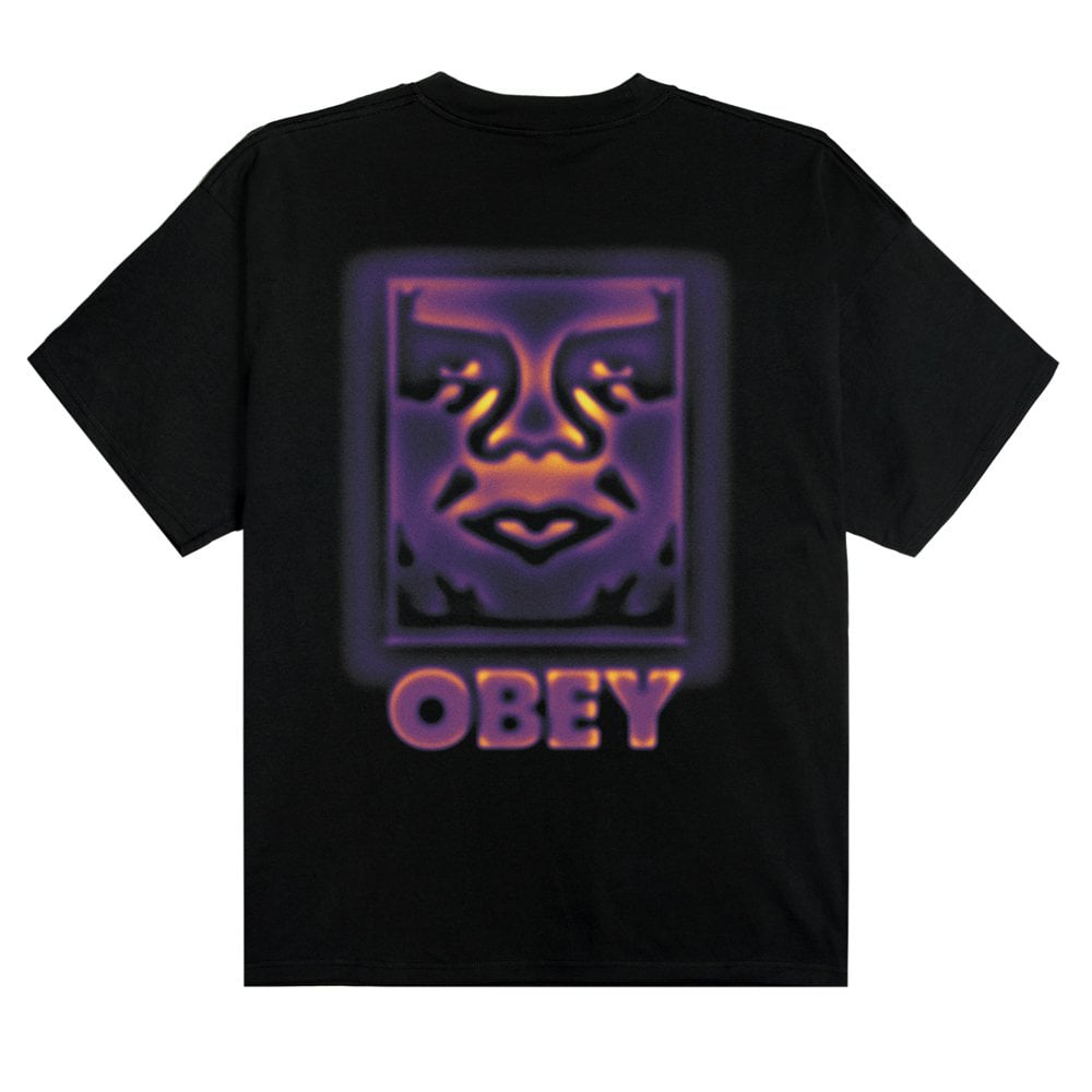 Heat Map Icon T-Shirt  - Black