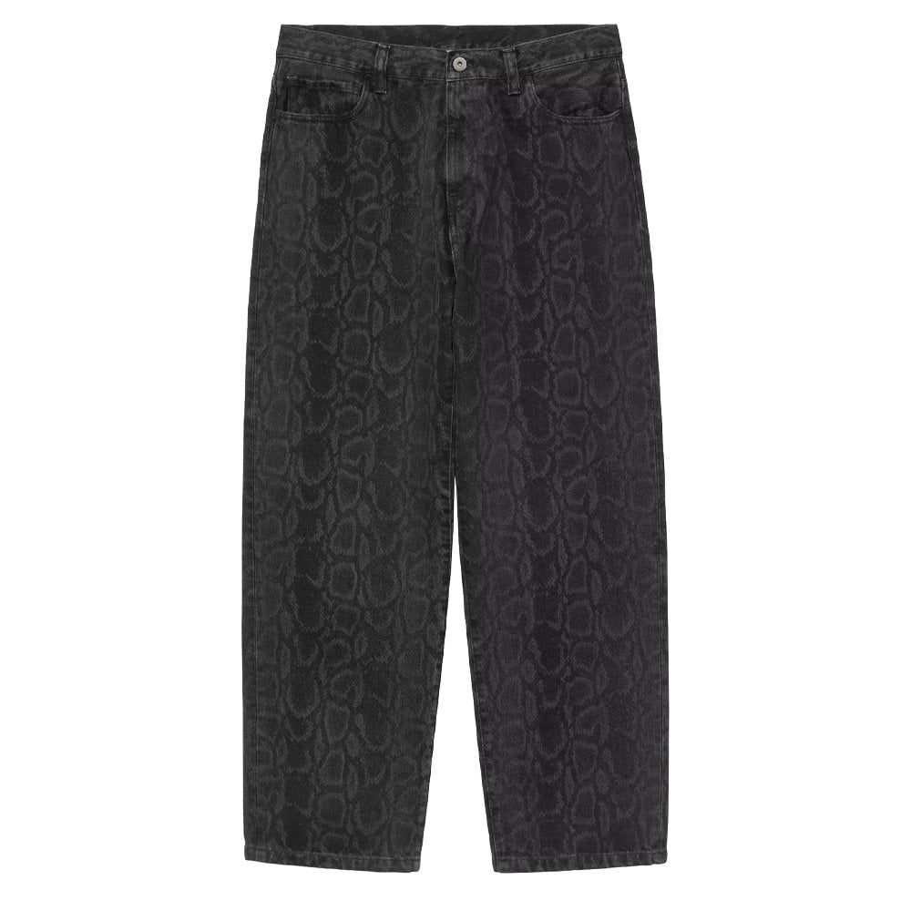 Snake Landon Pants - Blk Hvy Stn