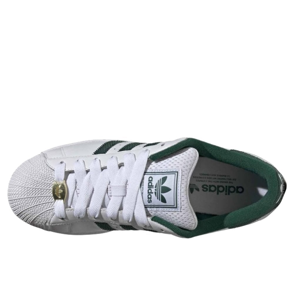 Superstar ll - Wht/Grn/Gold