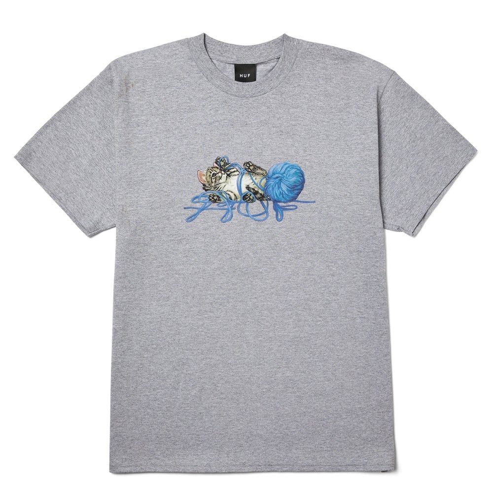 Paws T-Shirt - Heather Grey