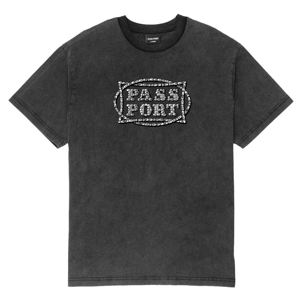 Stone Circle T-Shirt - Washed Black