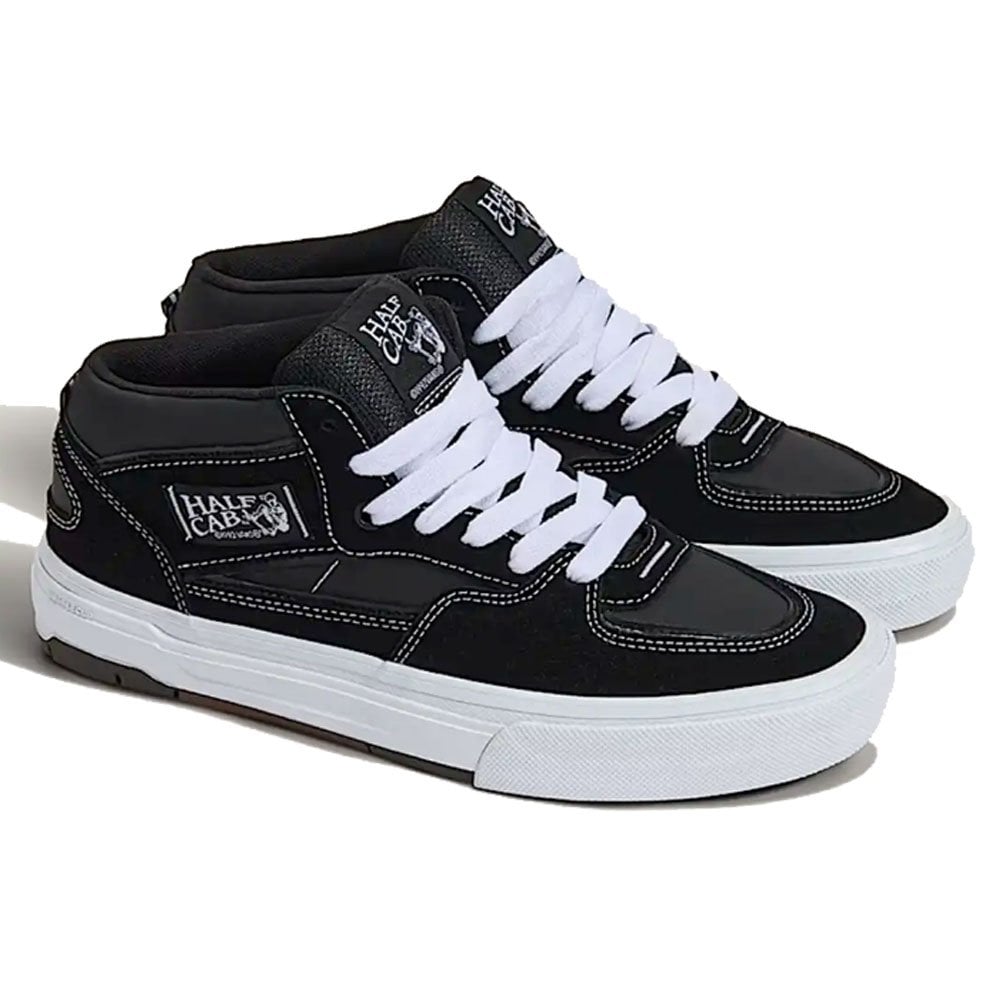 Sk8 Half Cab Wafflecup - Black/White