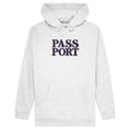 Official Stacked Applique Hoodie - White Marle