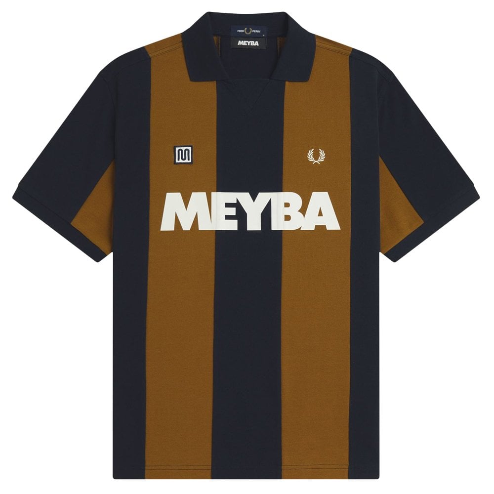 Cut And Sew Meyba Polo Shirt - Navy
