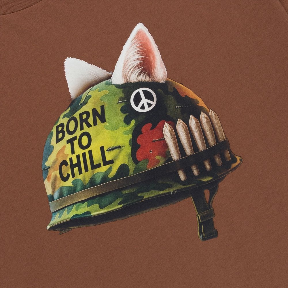 Born to Chill T-Shirt - Brown