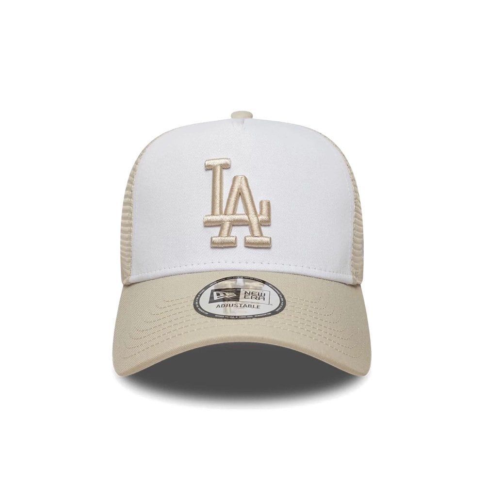 MLB League Essential 9FORTY A-Frame Trucker - La Beige/Wht