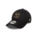 MLB Outline Camo 9FORTY Cap - Ny Black