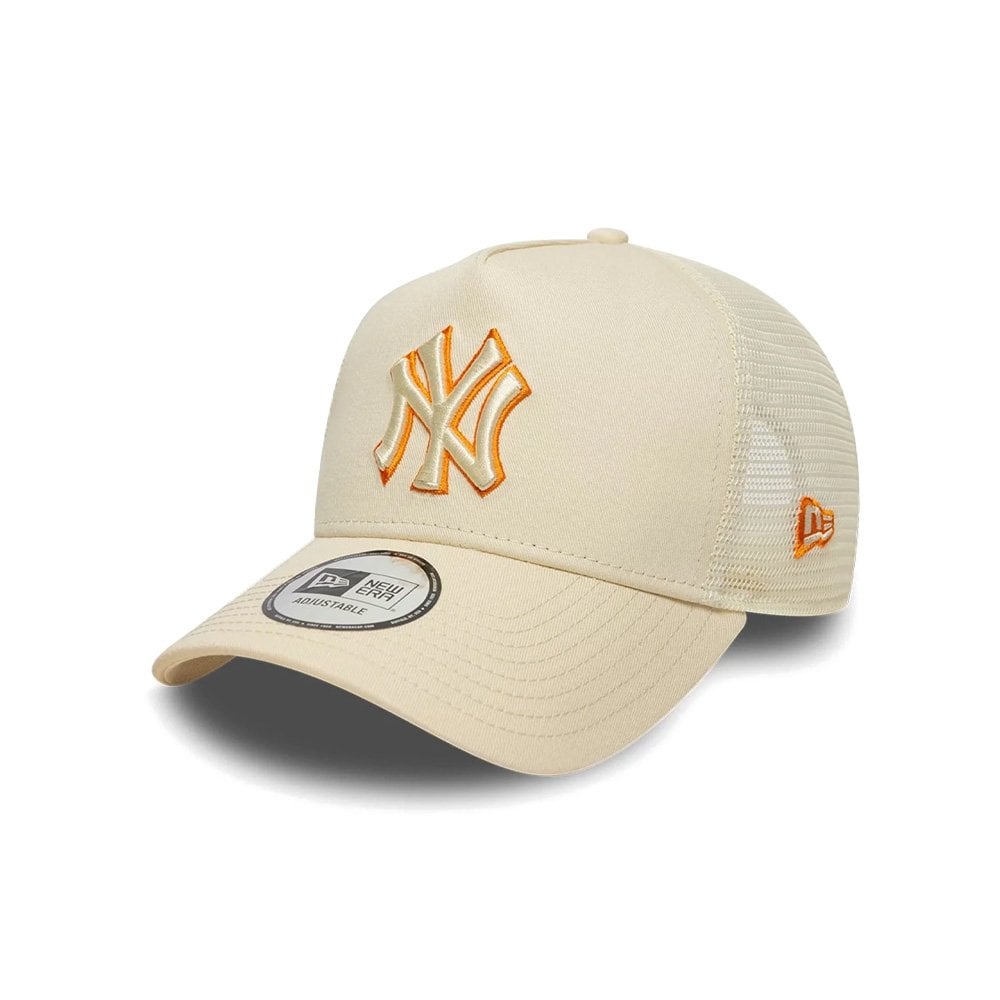 MLB Outline 9FORTY E-Frame Trucker - Ny Crm/Oran