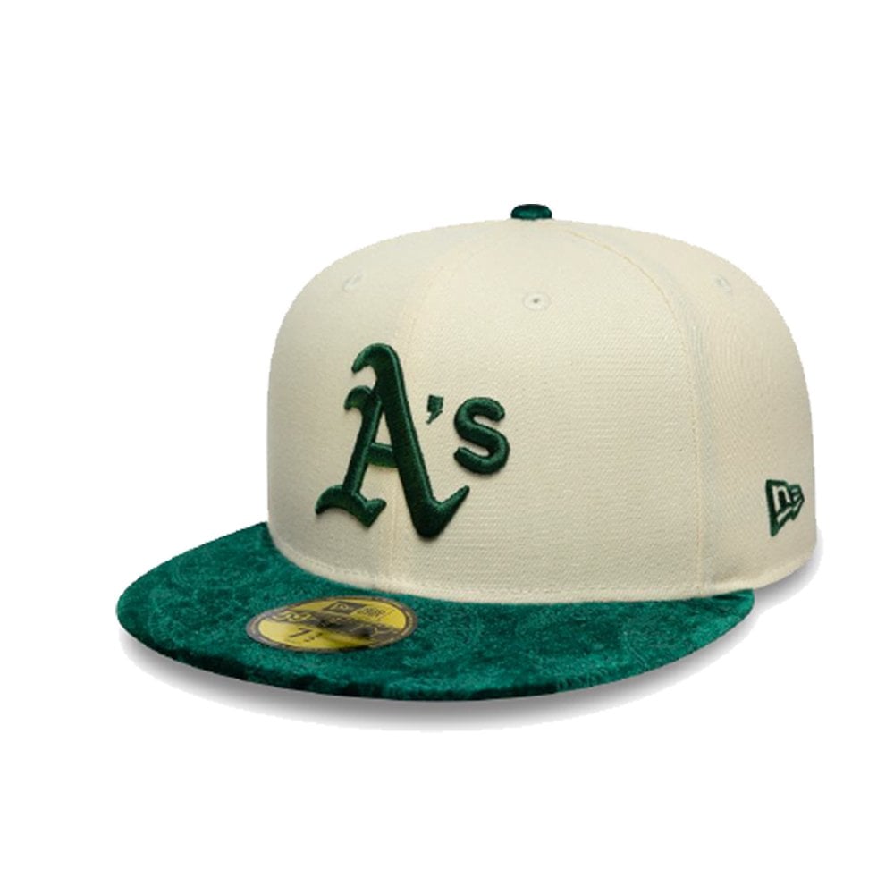 Paisley Visor 59Fifty Fitted Cap  - Oa Wht/Grn