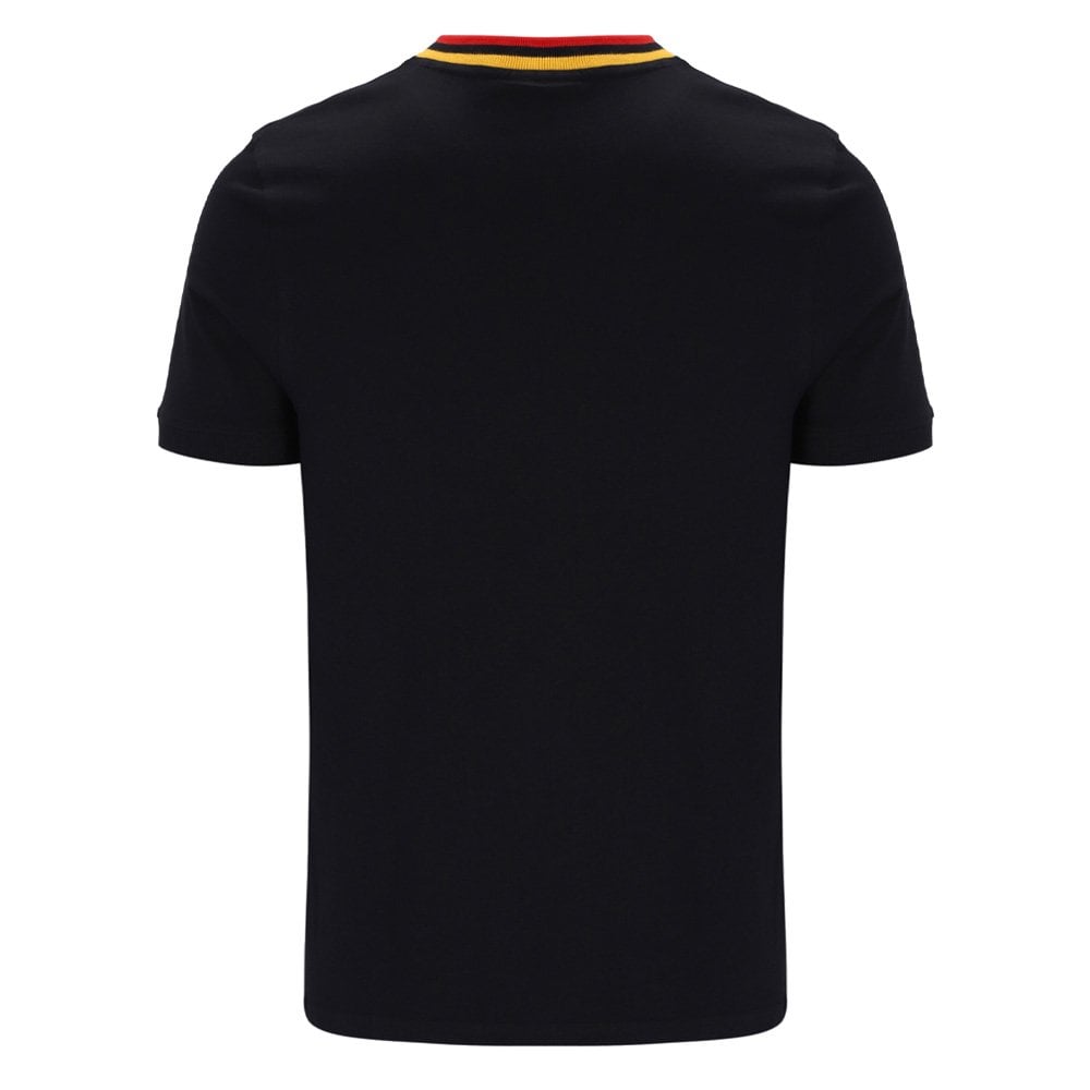 Rainer FC T-Shirt - Blk/Gld/Rush