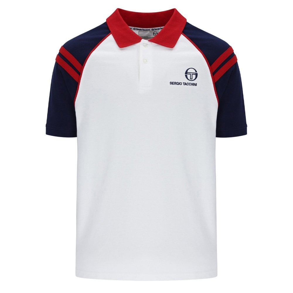 Cortona Polo - White/M Blue