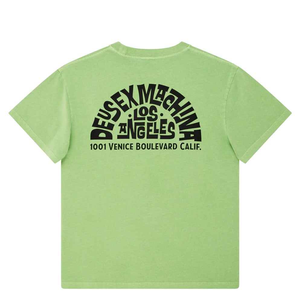 Los Angeles Address T-Shirt - Parrot Grn