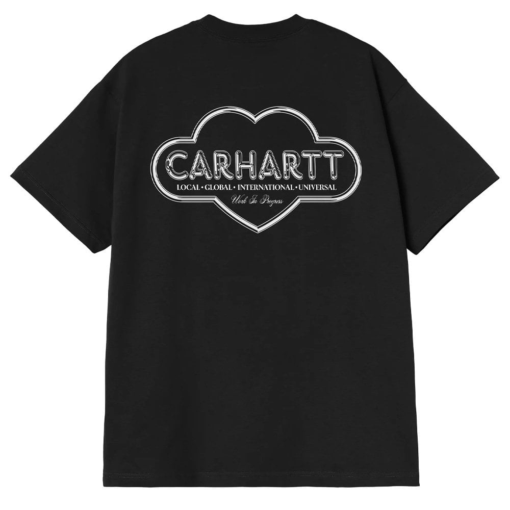 Cloud Heart T-Shirt - Black