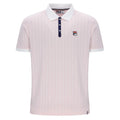 BB1 Classic Vintage Striped Polo - Pale Lilac