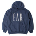 Gapped Hooded Sweatshirt - Blue