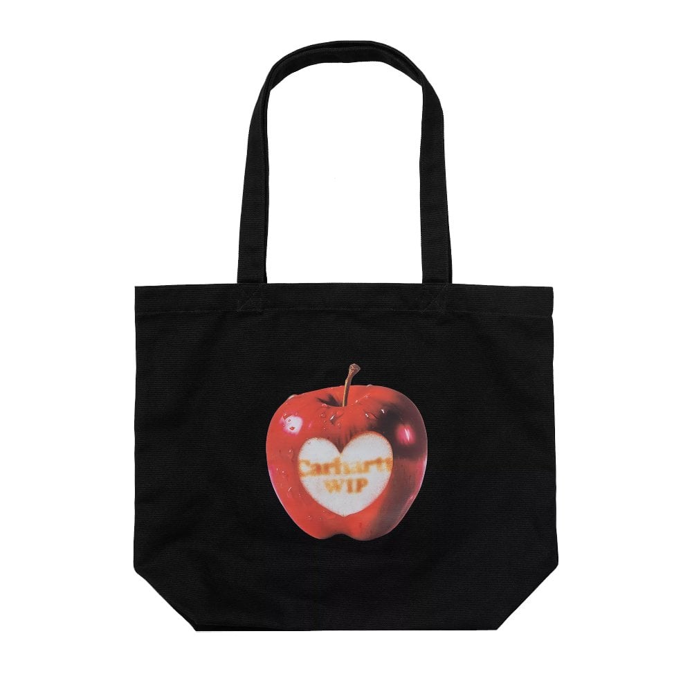 Canvas Spoiled Tote Bag  - Black