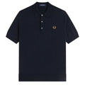 Supima® Cotton Knitted Shirt - Navy