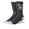 Lights Out Crew Sock - Charcoal