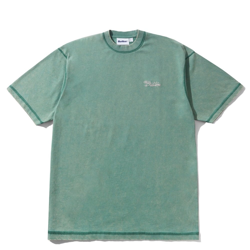 Jive Overlock Stitch T-Shirt - Jade