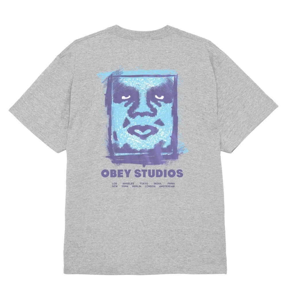 Chalky Icon T-Shirt - Heather Grey