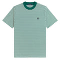 Fine Stripe Heavyweight T-Shirt - Sport Green