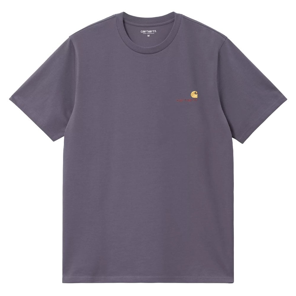 American Script T-Shirt - Shady Purple