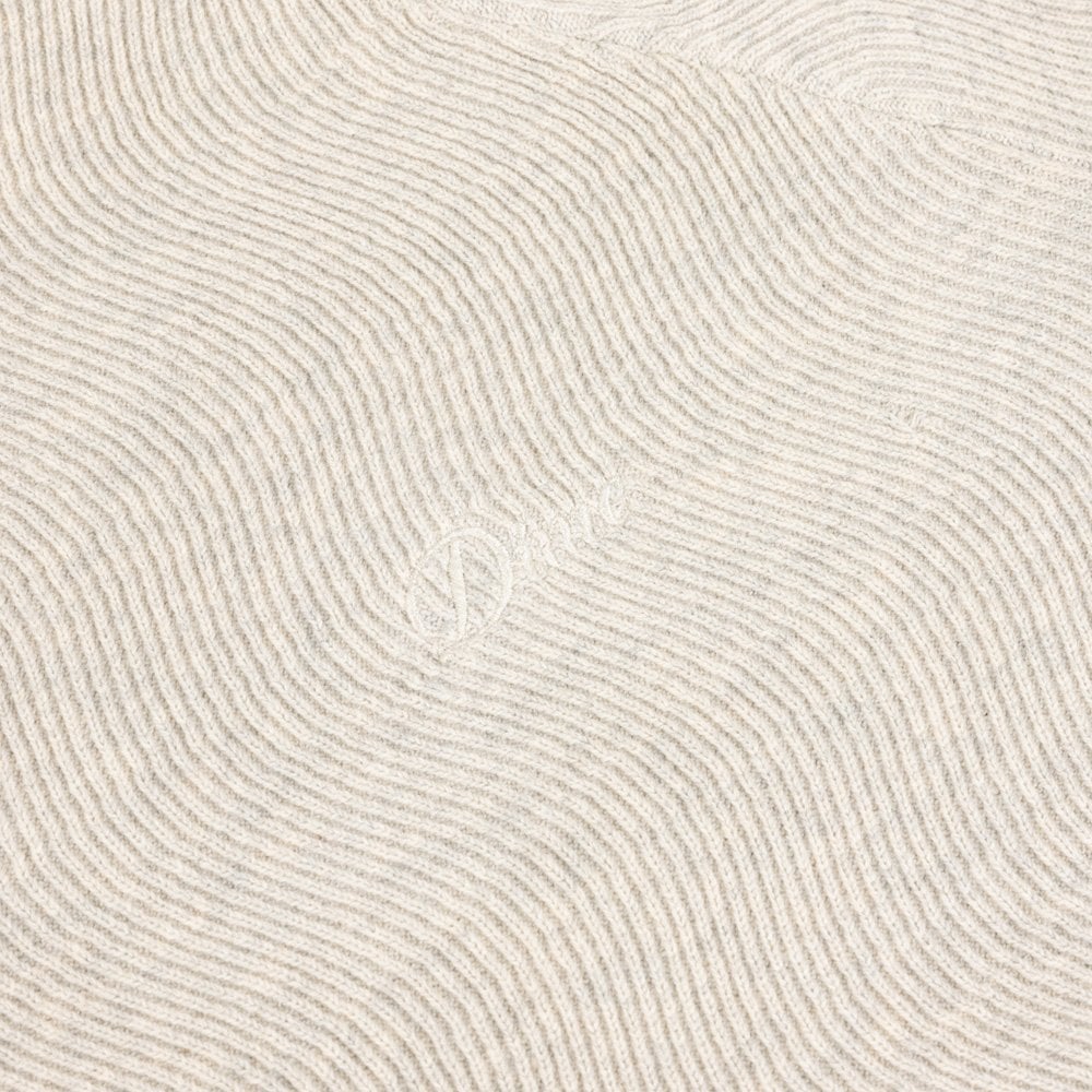 Cable Knit Polo - Oatmeal