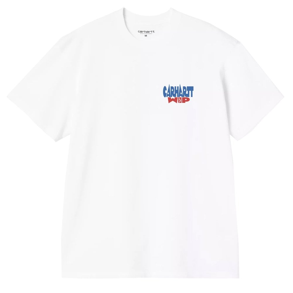 Luggage Label T-Shirt  - White
