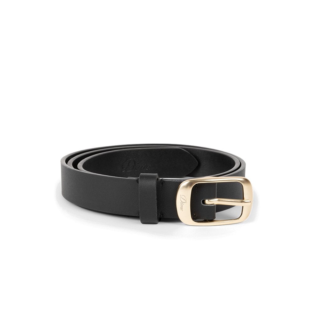 Dress Leather Belt - Black