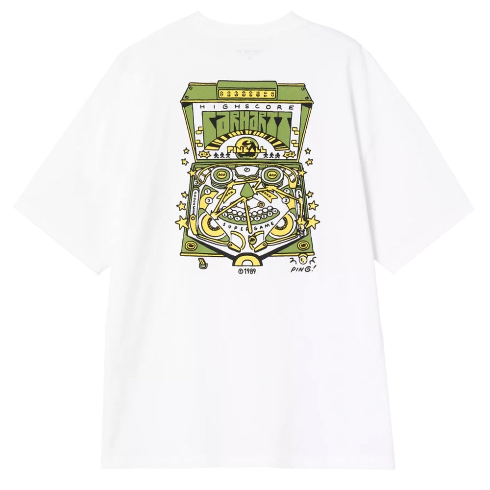 Pinball T-Shirt - White