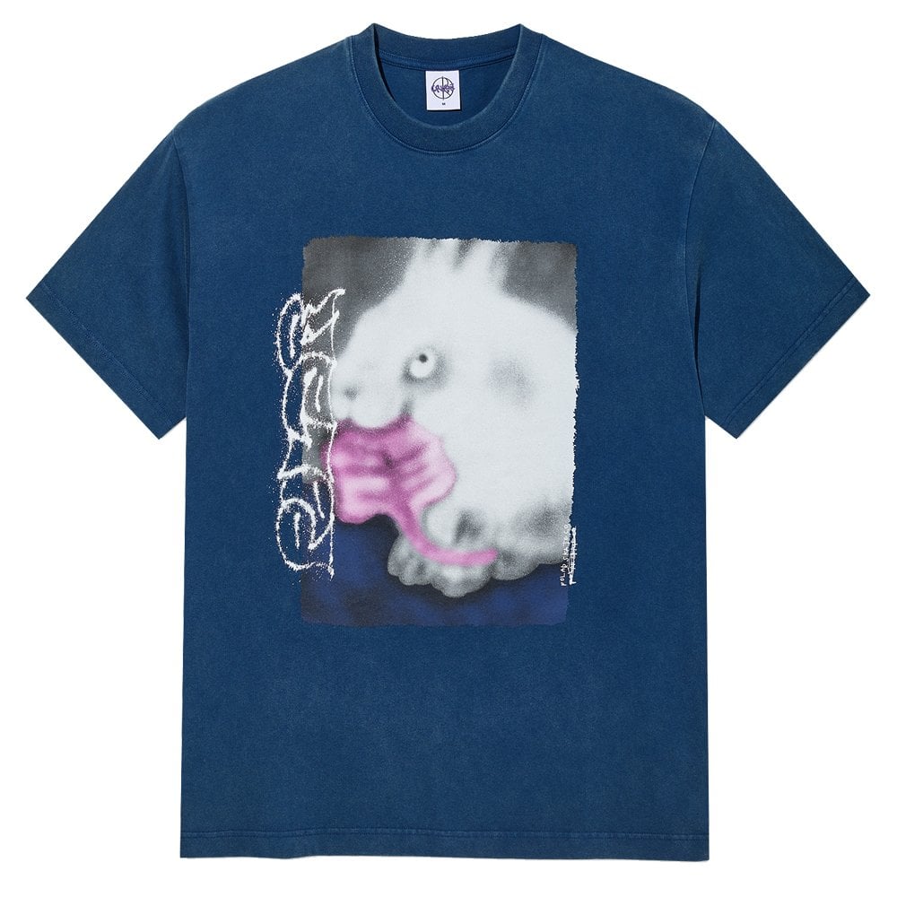 Rabbit T-Shirt - Washed Blue