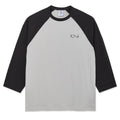 3/4 Sleeve T-Shirt  - Black/Silver