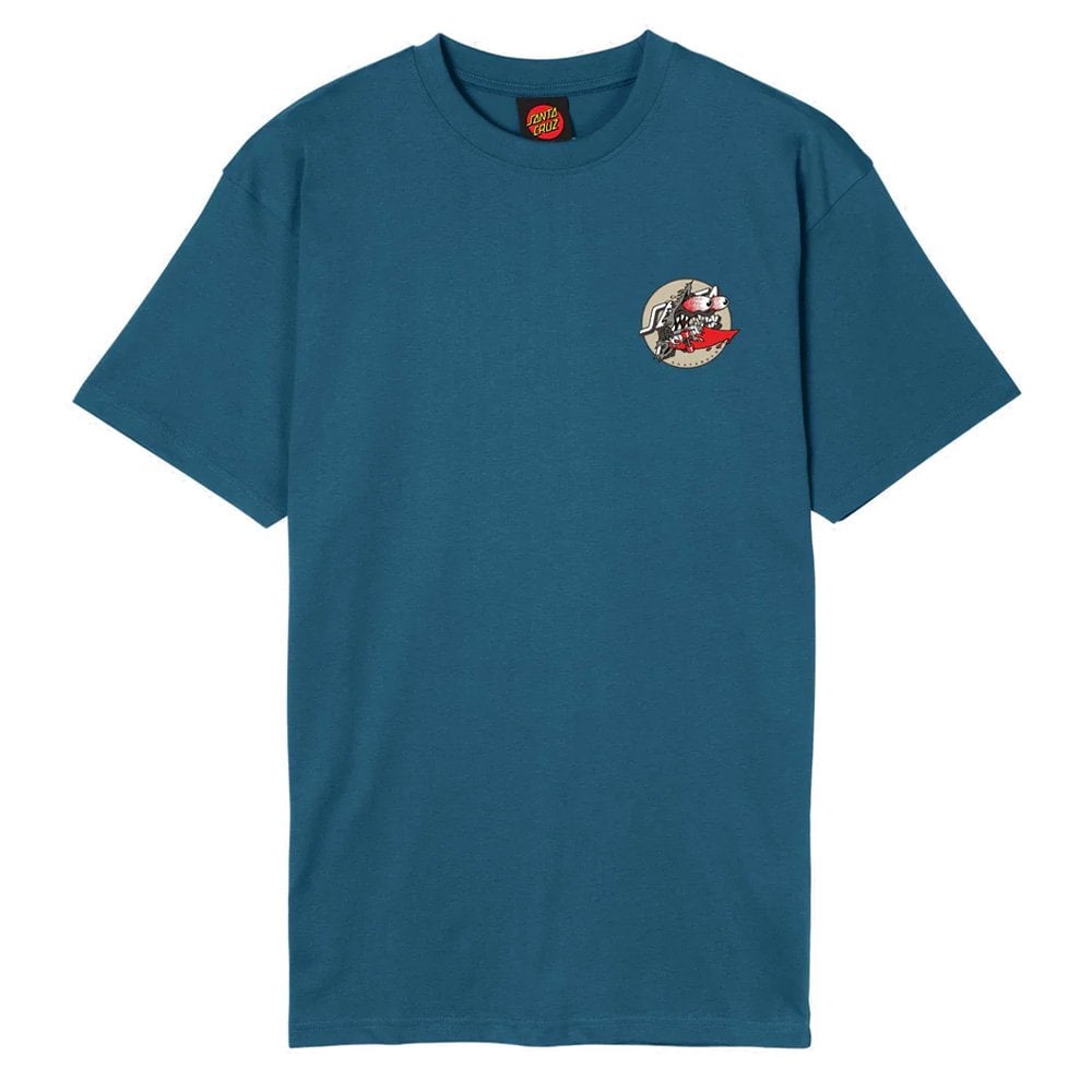 Meek Slasher Box T-Shirt - Dark Teal