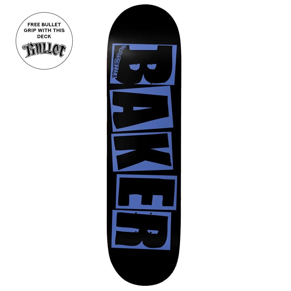 Rowan Zorilla Brand Logo Danger Blue Deck - Danger Blue