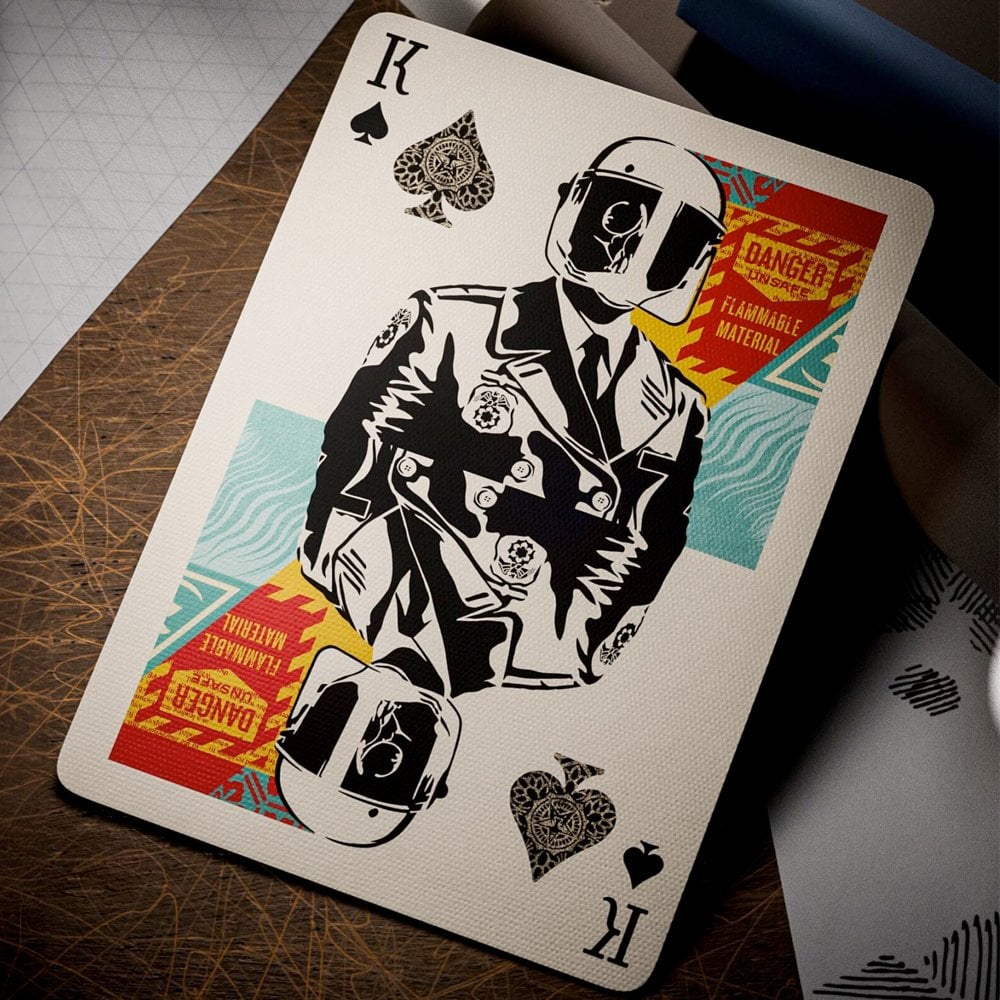 x Theory 11 Playing Cards – Collage Edition - O/C