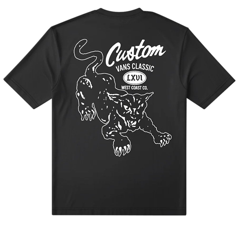 Custom Cat T-Shirt - Black