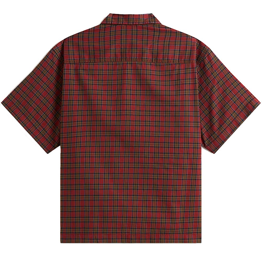 Larkspur Timber Plaid Shirt - Poppy Ember