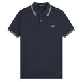 M3600 Polo Shirt - Af Blue/Ecru
