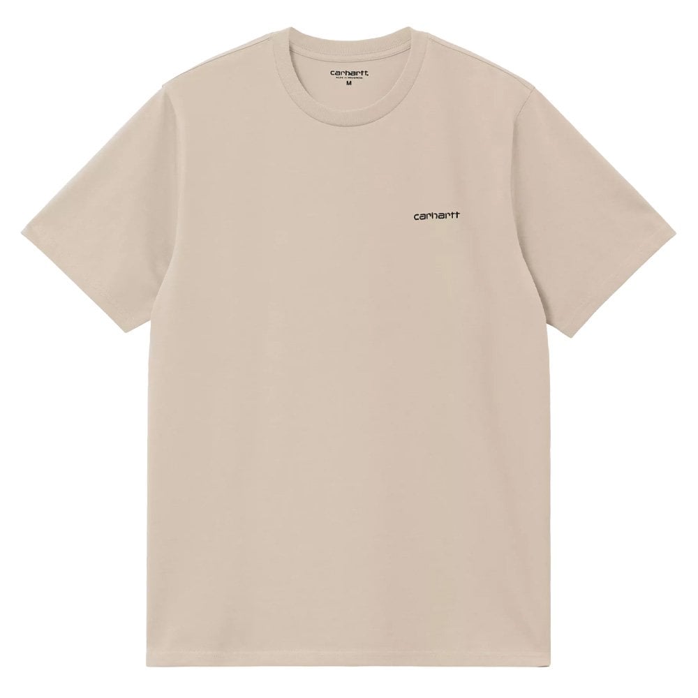Script Embroidery T-Shirt - Fleur/Black