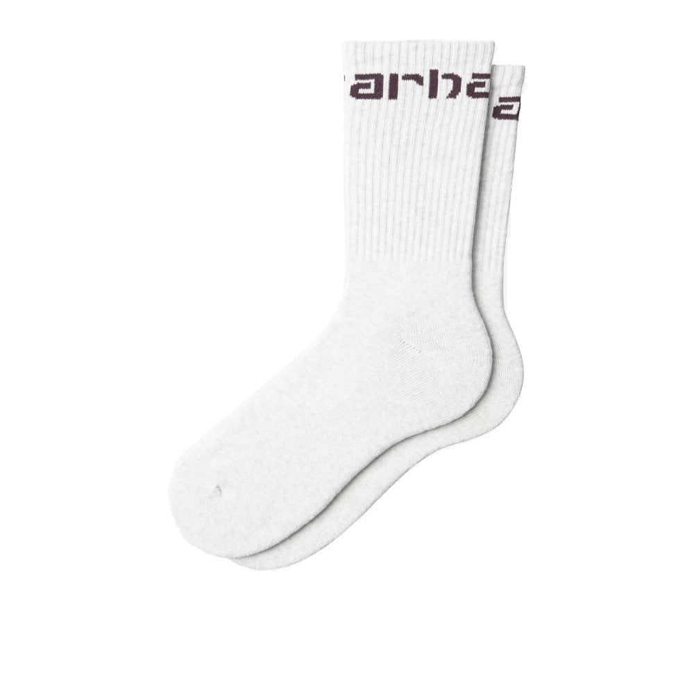 Carhartt Socks - Ash/Cozypurp