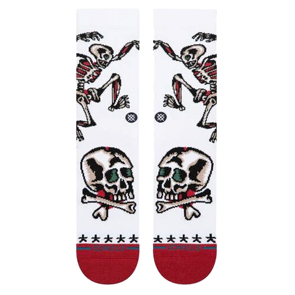 Skeleton Crew Sock  - White