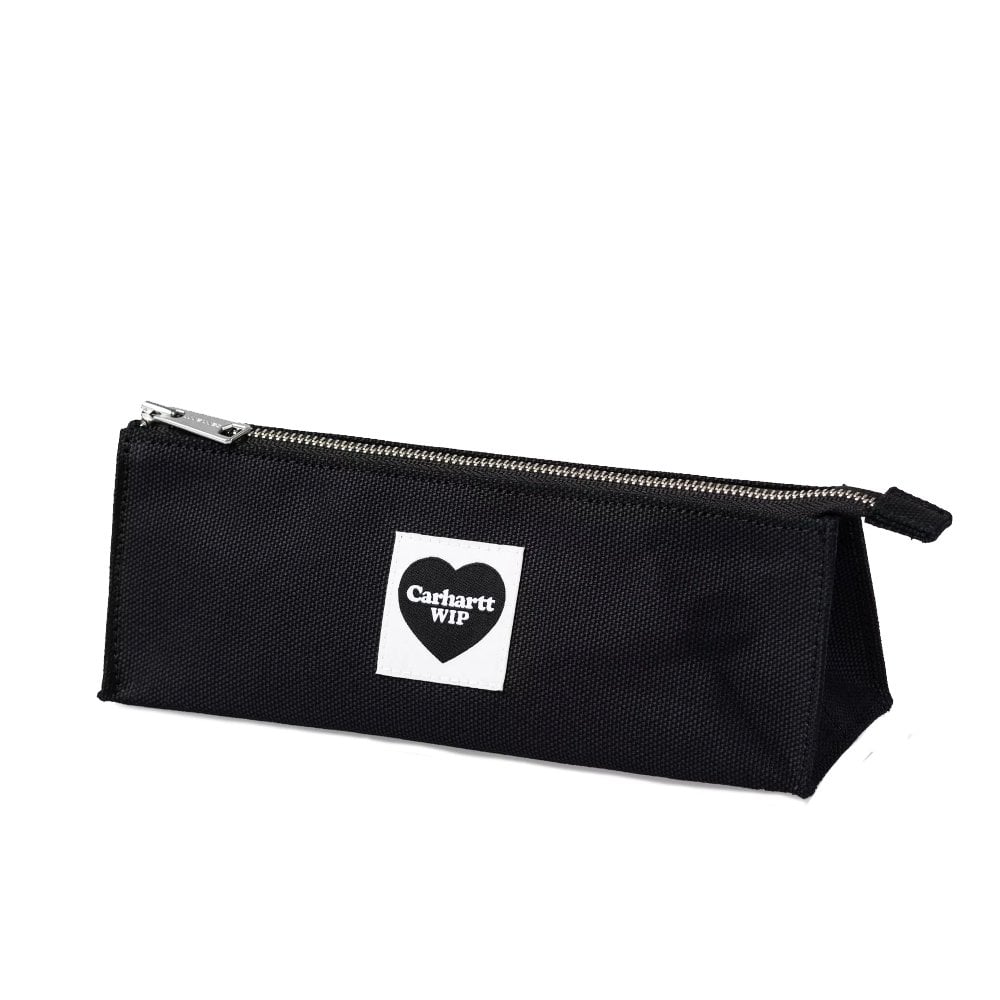 Heart Pencil Case - Black