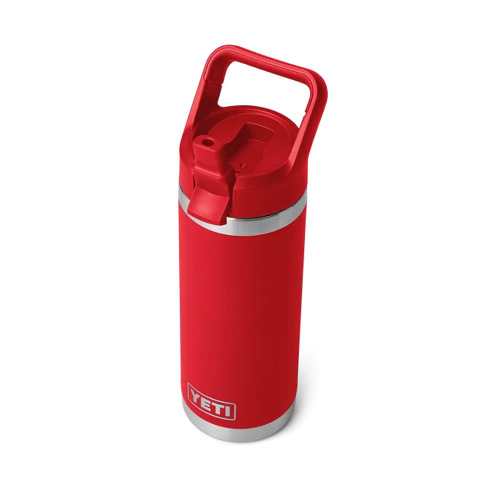 Rambler 18 oz (532 ml) Bottle With Straw - Rescue Red