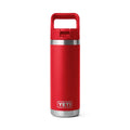 Rambler 18 oz (532 ml) Bottle With Straw - Rescue Red