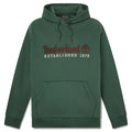 Established 1973 Embroidered Logo Hoodie - Dark Green