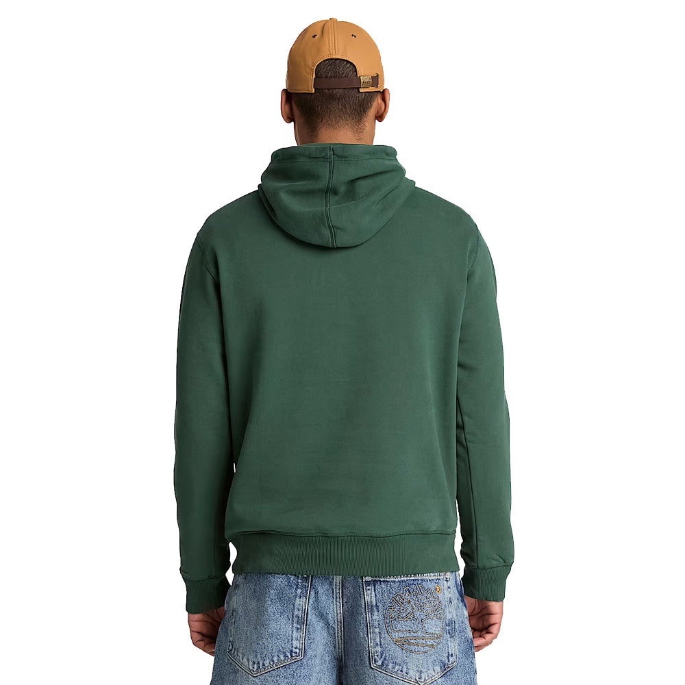 Established 1973 Embroidered Logo Hoodie - Dark Green