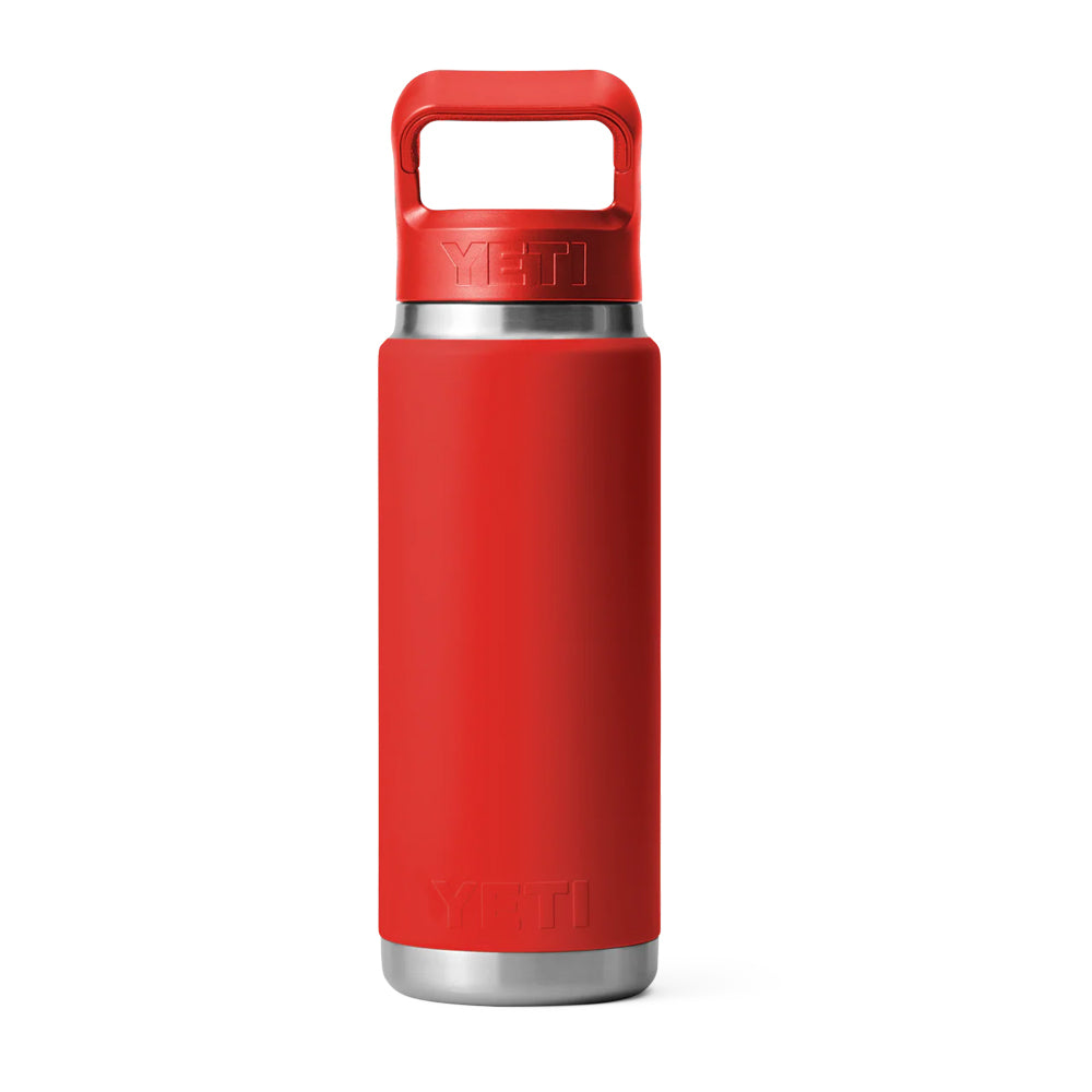 Rambler 26 oz (769 ML) Bottle With Straw - Rescue Red