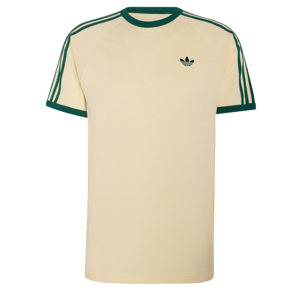 3-Stripes T-Shirt  - Vanilla/Green