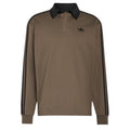 3 Stripes Rugby Long Sleeve Polo Shirt - Branch